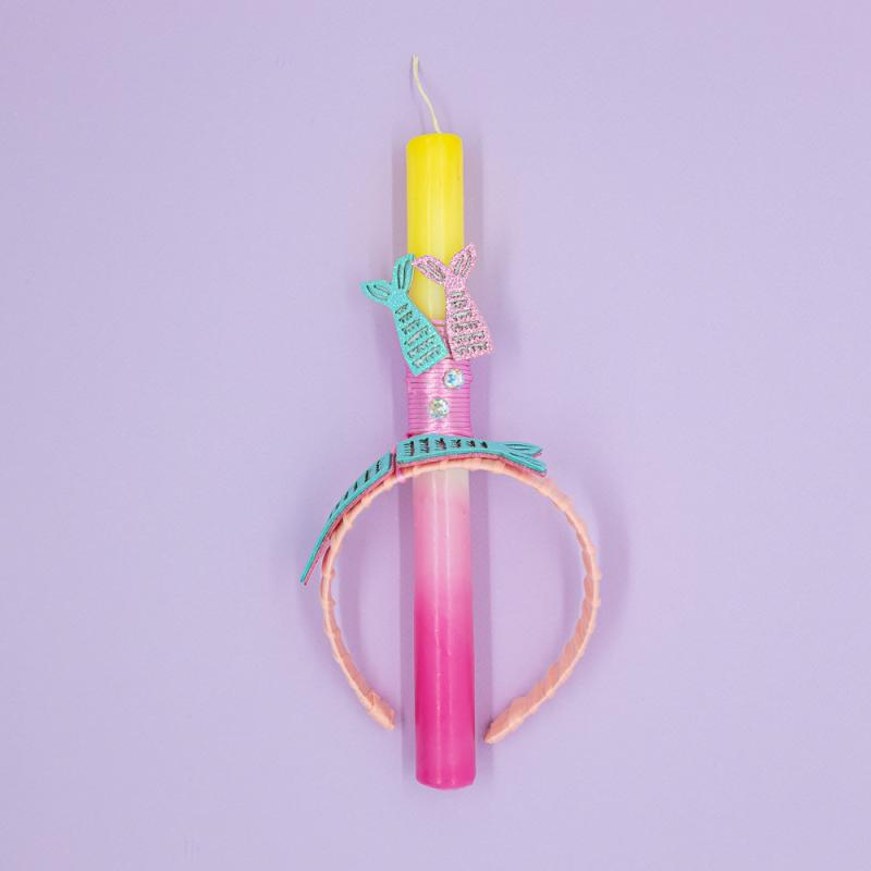 Mermaid Tiara Candle